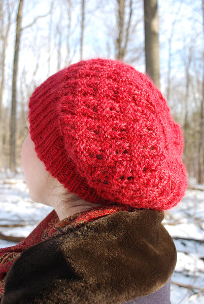 Colborne Hat Knitting Pattern (PDF) by Phibersmith Designs
