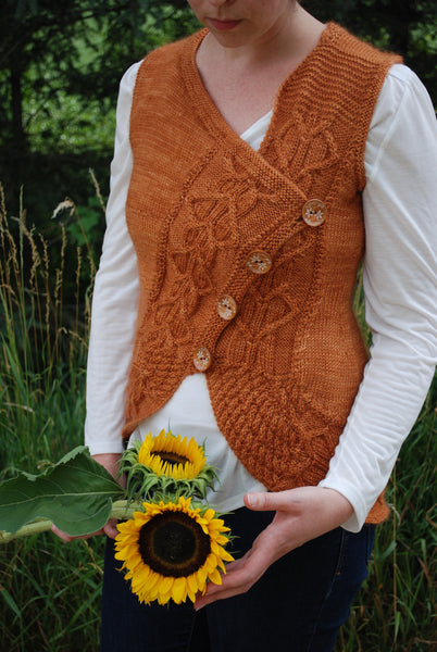 Maryborough Vest Knitting Pattern (PDF) by Phibersmith Designs
