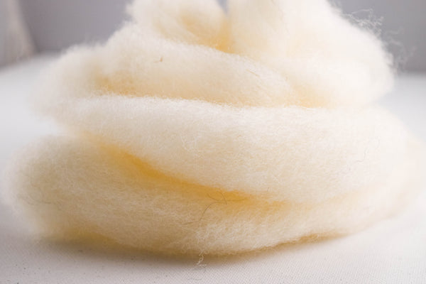 Tunis Wool Roving - 100% Ontario Canada Grown Wool from Pure Tunis Sheep