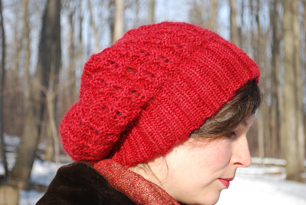 Colborne Hat Knitting Pattern (PDF) by Phibersmith Designs