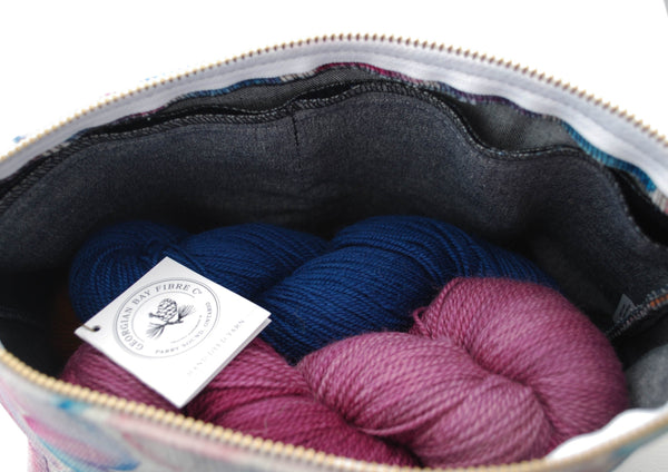 Watercolour Knits Project Bag