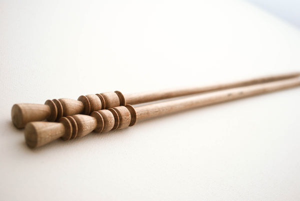Surina Wood Hand-turned Knitting Needles