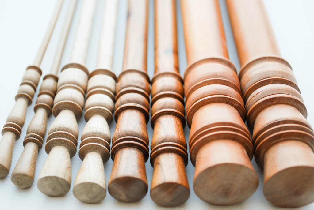 Turn of the Century Hand-Turned Wooden Knitting Needles - Knitter's Review