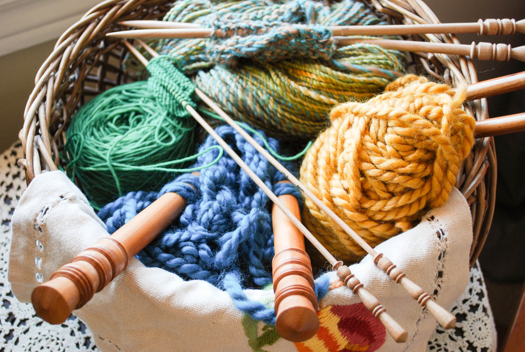 Surina Wood Hand-turned Knitting Needles – Story Made Yarns